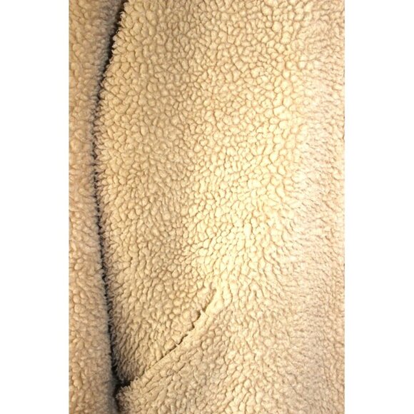 H&M Warm & Cozy Sherpa Teddy Jacket in Beige (XXL) - Picture 2 of 11